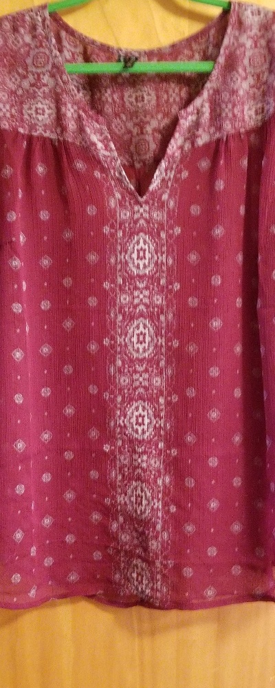 Sheer blouse